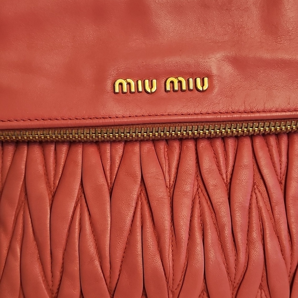 Miu Miu Pink Quilted Women's Bag - Picture 2 of 12